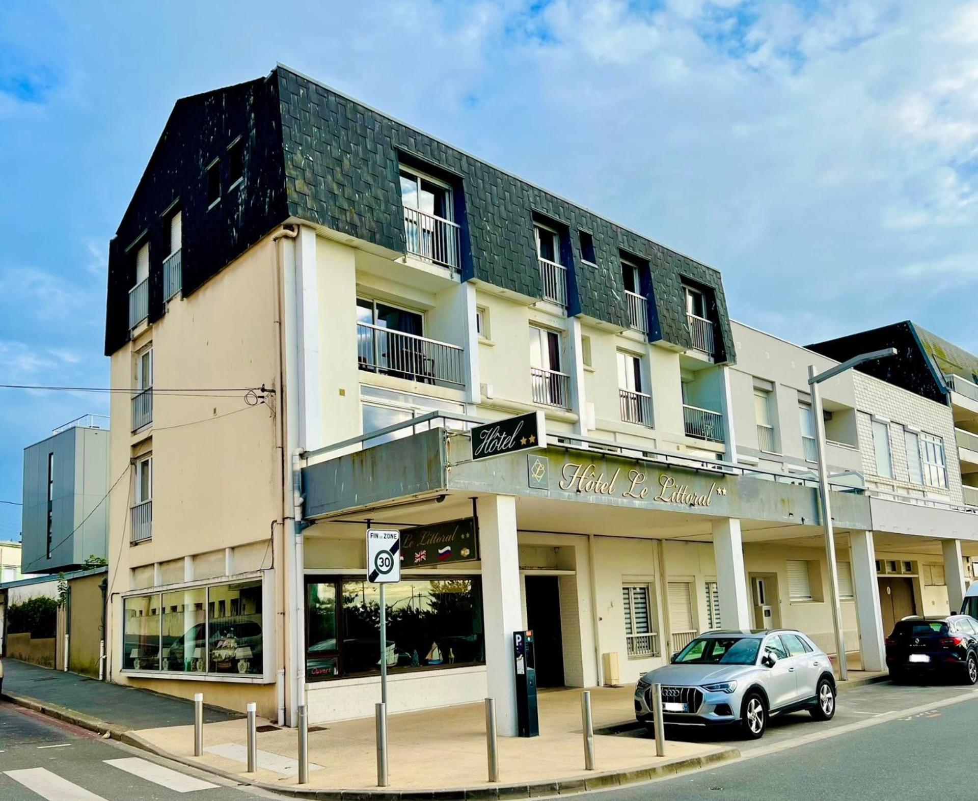 Hotel Le Littoral Berck Esterno foto